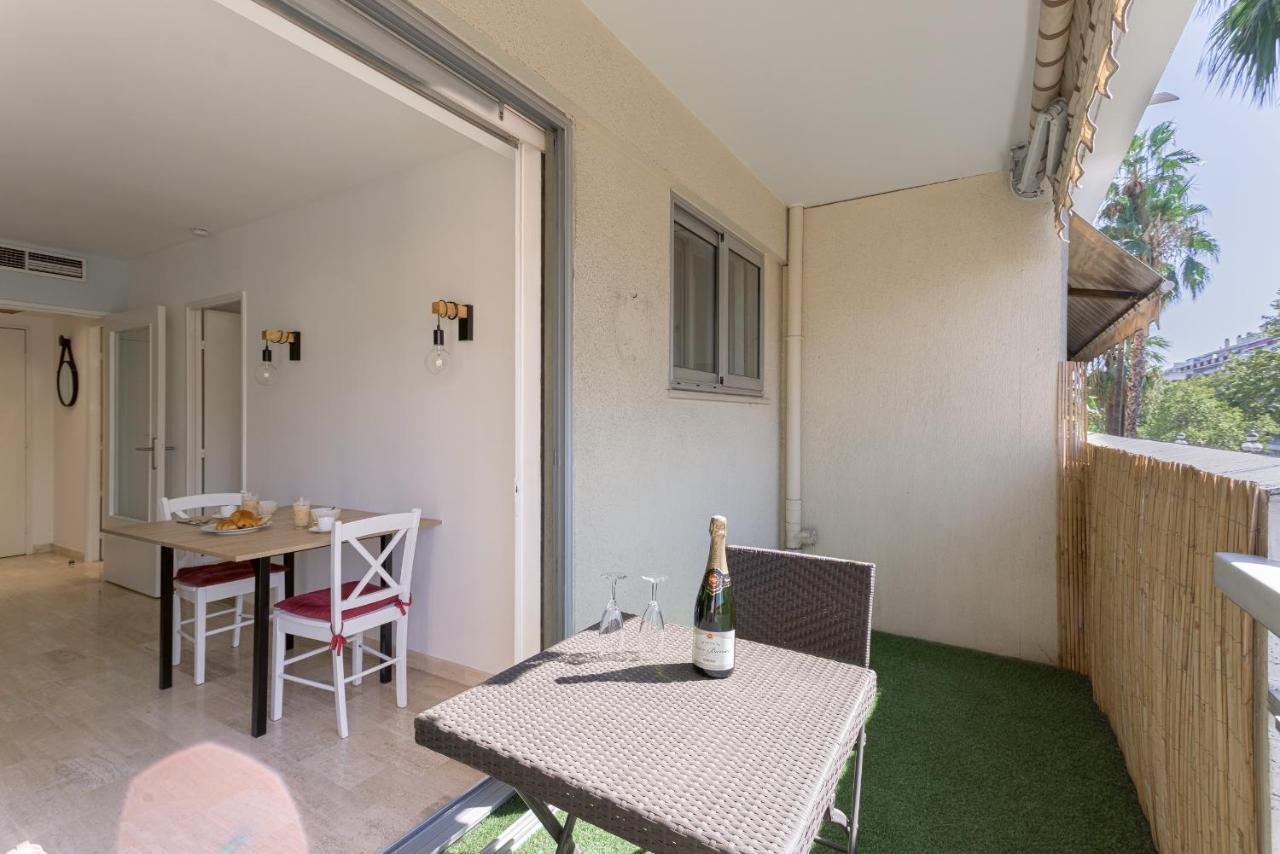Cosy Studio - Centre Cannes - Terrasse - Clim - Wifi Εξωτερικό φωτογραφία